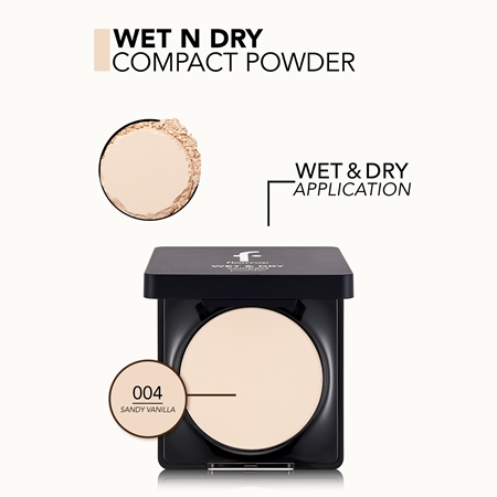 flormar Wet & Dry Compact Powder poudre unifiante compacte