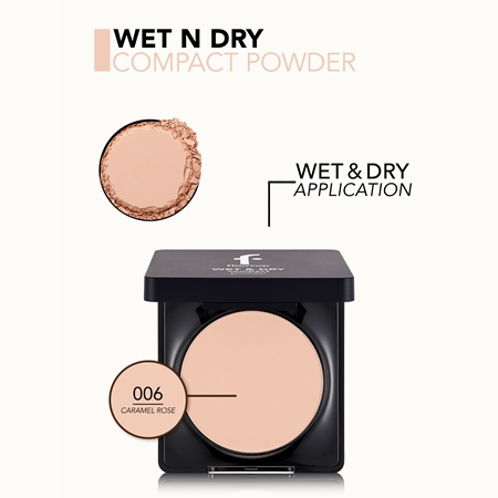 flormar Wet & Dry Compact Powder pó unificante compacto