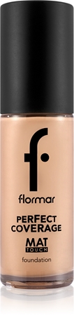 flormar Perfect Coverage Mat Touch Foundation mattierendes Foundation für gemischte bis fettige Haut