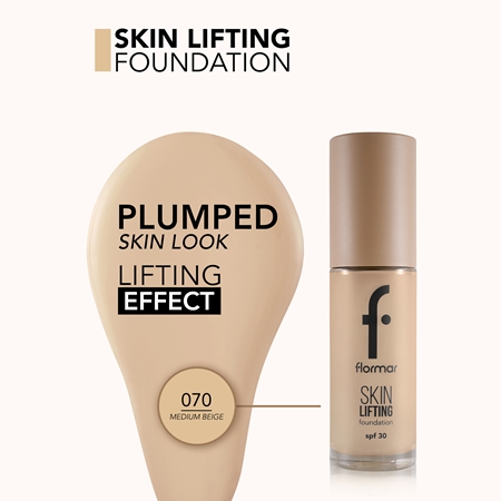 flormar Skin Lifting Foundation drėkinamasis makiažo pagrindas SPF 30