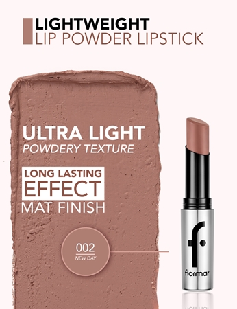 flormar Lightweight Lip Powder Lipstick rouge à lèvres longue tenue à effet mat