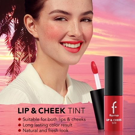 flormar Lip & Cheek Tint течен руж за устни и скули