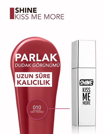 flormar Shine Kiss Me More течно червило