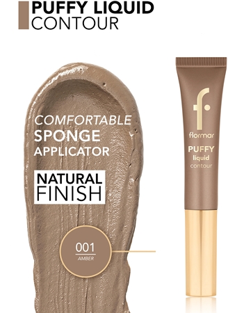 flormar Puffy Liquid Contour contouring cream with applicator