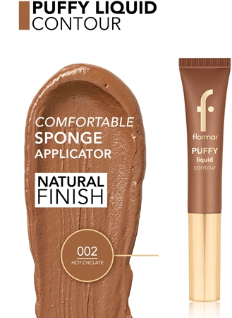 flormar Puffy Liquid Contour contouring cream with applicator