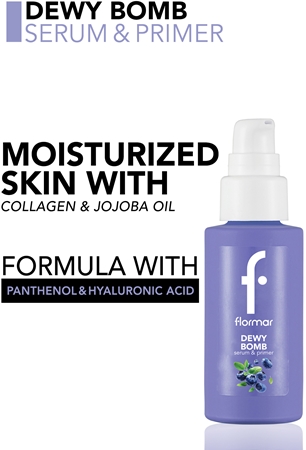 flormar Serum & Primer Dewy Bomb Izgaismojoša bāzes serums