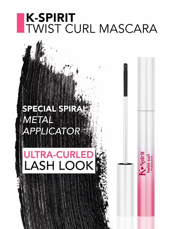 flormar K-Spirit Twist Curl Mascara Volume, Lenght And Separation Mascara