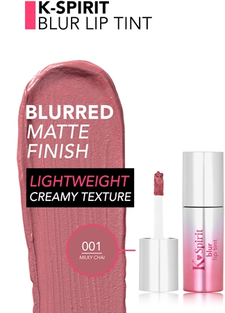 flormar K-Spirit Blur Lip Tint Ultra Matte Longwear Lipstick