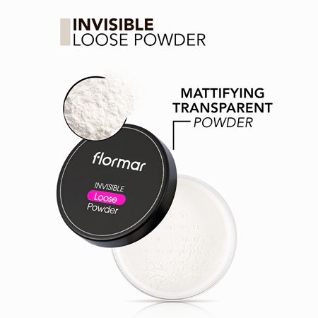 flormar Loose Powder Invisible transparentní sypký pudr