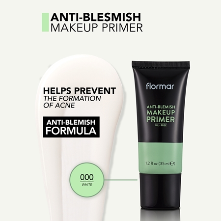 flormar Anti-Blemish Makeup Primer primer anti-vermelhidão para pele problemática, acne