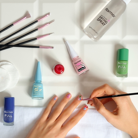 flormar Nail Art Styling Brush štěteček na zdobení nehtů