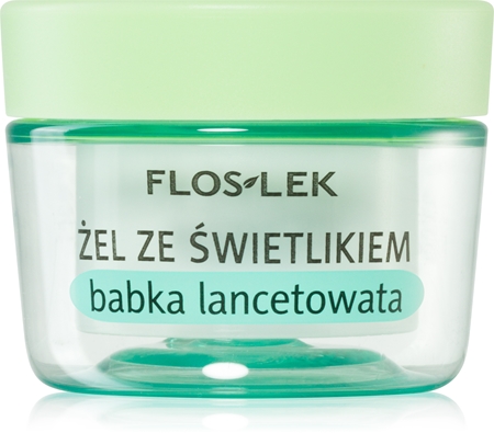 FlosLek Laboratorium Eye Care gel na oční okolí s jitrocelem a světlíkem lékařským