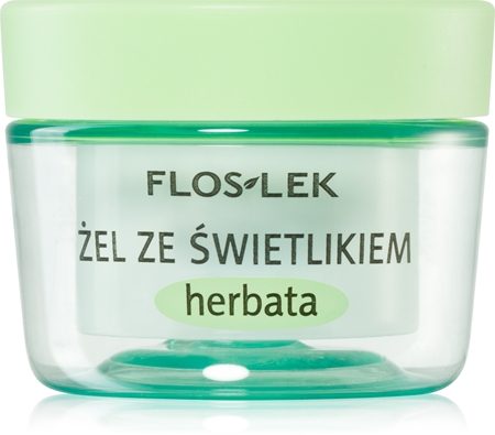 FlosLek Laboratorium Eye Care Acu želeja ar ārstniecības žibulīti un zaļo tēju