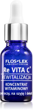 FlosLek Laboratorium Re Vita C 40+ Vitamiinitiiviste Silmien Alueelle, Kaulalle ja Rinnalle