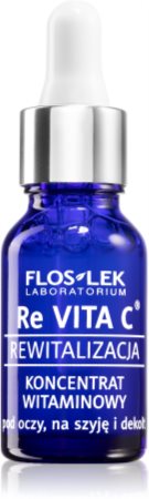 FlosLek Laboratorium Re Vita C 40+ Vitaminkonzentrat für den Augenbereich, Hals und Dekolleté