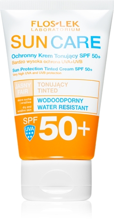 FlosLek Laboratorium Sun Care Derma tónovací krém pro suchou až citlivou pleť