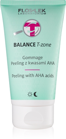FlosLek Laboratorium Balance T-Zone Gommage gommage pour peaux mixtes