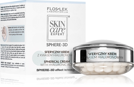 FlosLek Laboratorium Skin Care Expert Sphere-3D pleťový krém s kyselinou hyaluronovou