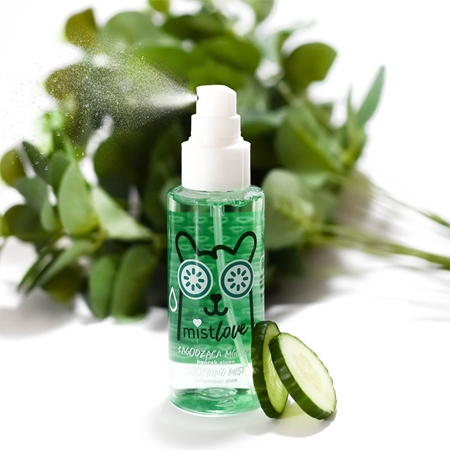 FlosLek Laboratorium Mistlove Cucumber Aloe pleťová mlha se zklidňujícím účinkem