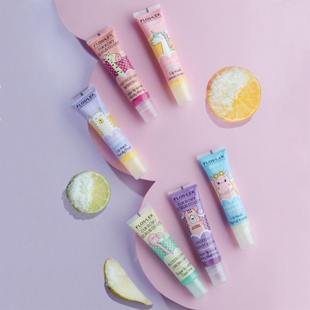 FlosLek Laboratorium Crazy Blueberry balzam a peeling na pery