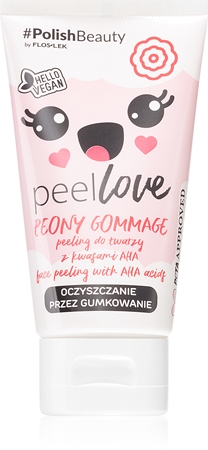 FlosLek Laboratorium Peel Love Peony exfoliant purifiant visage avec AHA Acids