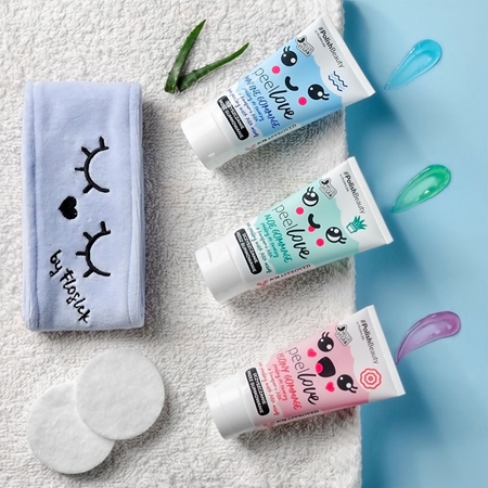 FlosLek Laboratorium Peel Love Aloe oczyszczający peeling do twarzy z AHA