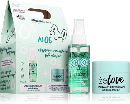 Floslek Laboratorium ŻELOVE Aloe Gift Set with aloe vera