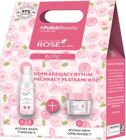 FlosLek Laboratorium Rose For Skin set cadou (pentru ten matur)