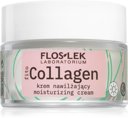 FlosLek Laboratorium Fito Collagen creme regenerador leve com efeito hidratante