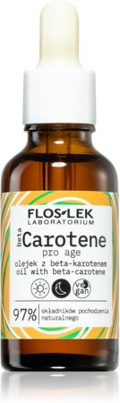 FlosLek Laboratorium Beta Carotene sérum com óleo nutritivo para refirmação de pele