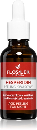 FlosLek Laboratorium Hesperidin face exfoliator night