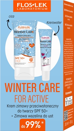 FlosLek Laboratorium Winter Care Set ajándékszett SPF 50