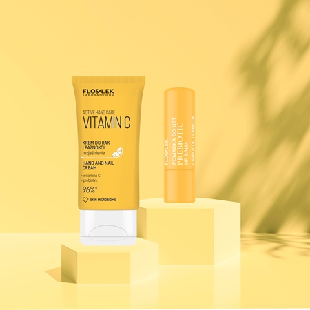 FlosLek Laboratorium Hand & Lip Duo Care Vitamin C Gift Set