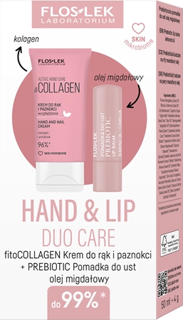 FlosLek Laboratorium Set Hand & Lip dárková sada