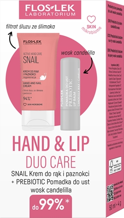 FlosLek Laboratorium Hand & Lip Duo Care Snail ajándékszett