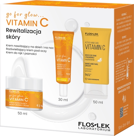 FlosLek Laboratorium Go For Glow Vitamin C Gift Set met revitaliserende werking
