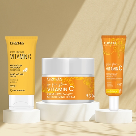 FlosLek Laboratorium Go For Glow Vitamin C Gift Set met revitaliserende werking