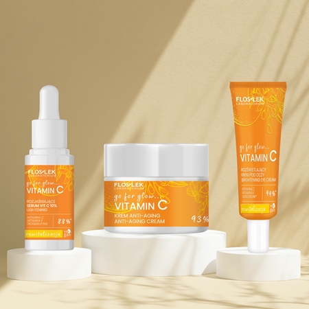 FlosLek Laboratorium Go For Glow Vitamin C ajándékszett az élénk bőrért