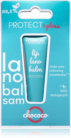 FlosLek Laboratorium Protect & Gloss Lip Lanobalm intenzivní balzám na rty
