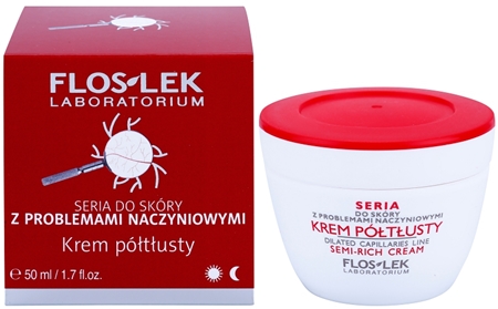 FlosLek Laboratorium Dilated Capillaries crème fortifiante anti-veines fissurées