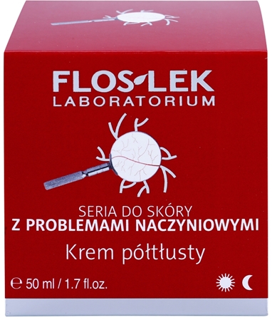 FlosLek Laboratorium Dilated Capillaries crème fortifiante anti-veines fissurées