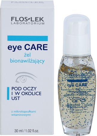 FlosLek Laboratorium Eye Care bioaktivní hydratační gel na okolí očí a rtů