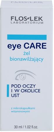 FlosLek Laboratorium Eye Care bioaktivní hydratační gel na okolí očí a rtů