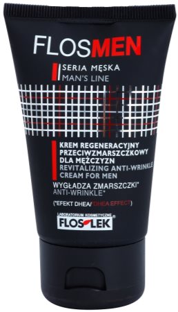 FlosLek Laboratorium FlosMen creme de rosto revitalizante com efeito antirrugas
