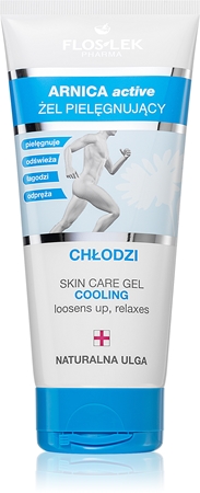 FlosLek Pharma Arnica Active kühlendes Gel zur Muskelentspannung