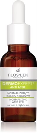 FlosLek Pharma DermoExpert Acid Peel cuidado diário regularizador para pele com imperfeições