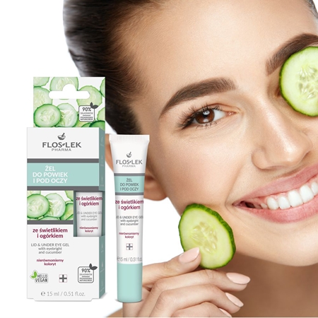 FlosLek Pharma Eye Care gel illuminante occhi contro le occhiaie