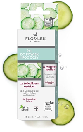 FlosLek Pharma Eye Care gel illuminante occhi contro le occhiaie