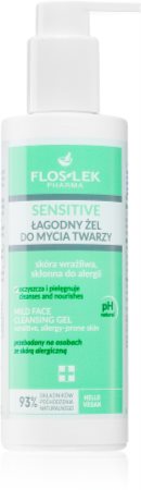 FlosLek Pharma Sensitive Maiga attīroša želeja ādai ar tendenci uz kairinājumu