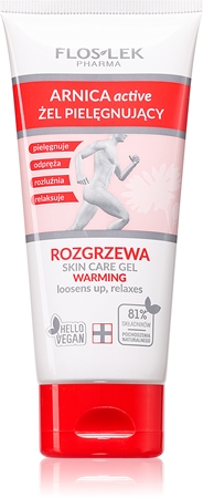 FlosLek Pharma Arnica Active Körpercreme mit wärmender Wirkung